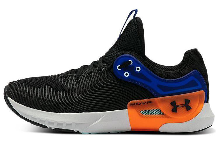 Кроссовки мужские Under Armour Hovr Apex 2 черные, синие, оранжевые