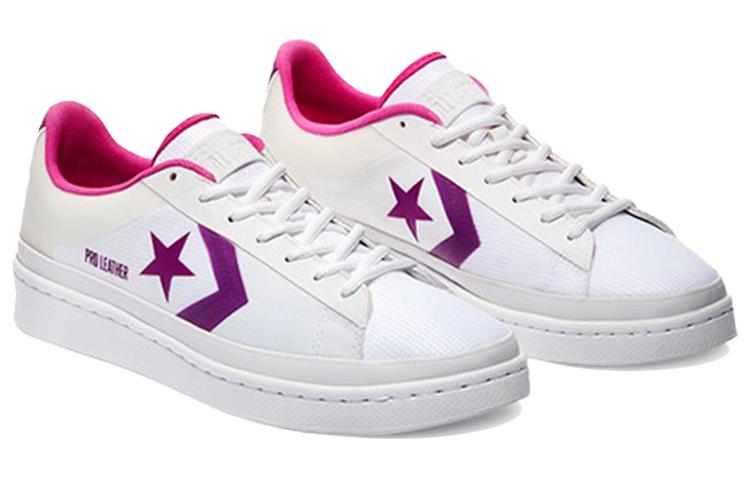 Кроссовки унисекс Converse Pro Leather Low nightfall violet, 35 EU