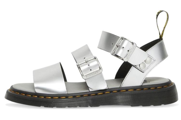 Сандалии женские Dr. Martens Gryphon серебристые, 38 EU