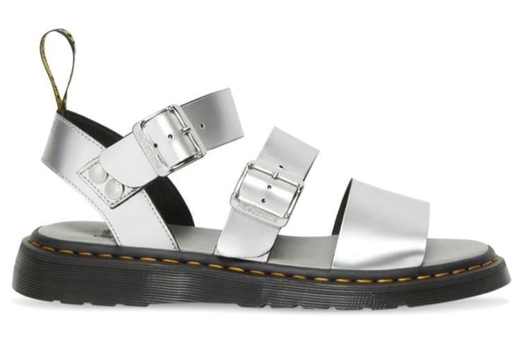 Сандалии женские Dr. Martens Gryphon серебристые, 38 EU