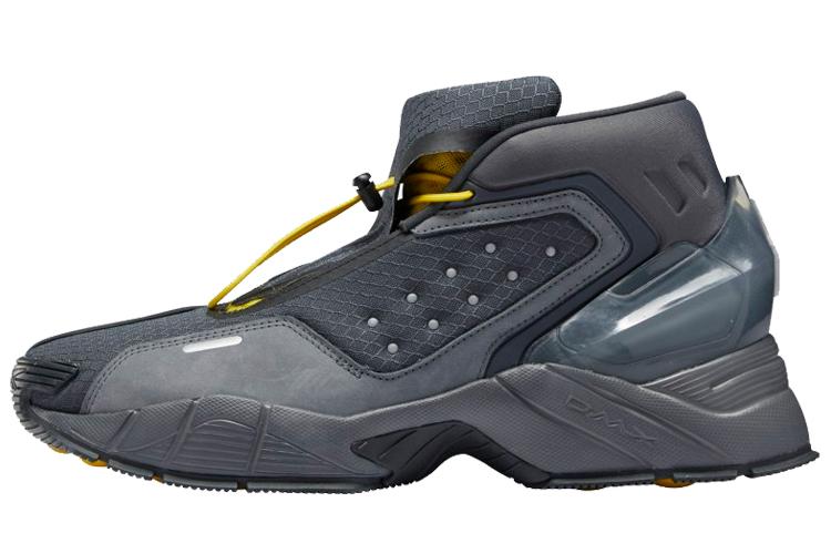 Кроссовки мужские Reebok Ecto Boot Ghostbusters серые-желтые, 40.5 EU