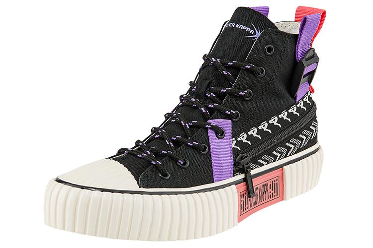 Кеды унисекс Kappa Player DJ Equipment черные, 39 EU