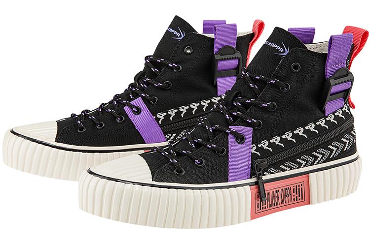 Кеды унисекс Kappa Player DJ Equipment черные, 39 EU