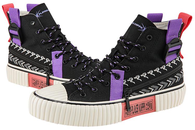 Кеды унисекс Kappa Player DJ Equipment черные, 39 EU