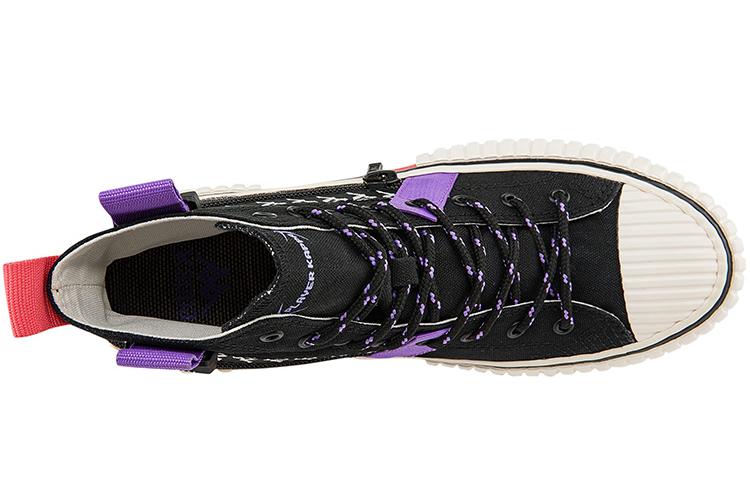 Кеды унисекс Kappa Player DJ Equipment черные, 39 EU