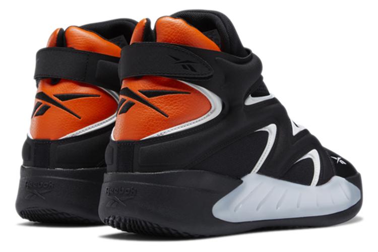 Кроссовки мужские Reebok Instapump Fury Zone черные, белые, оранжевые, 40 EU