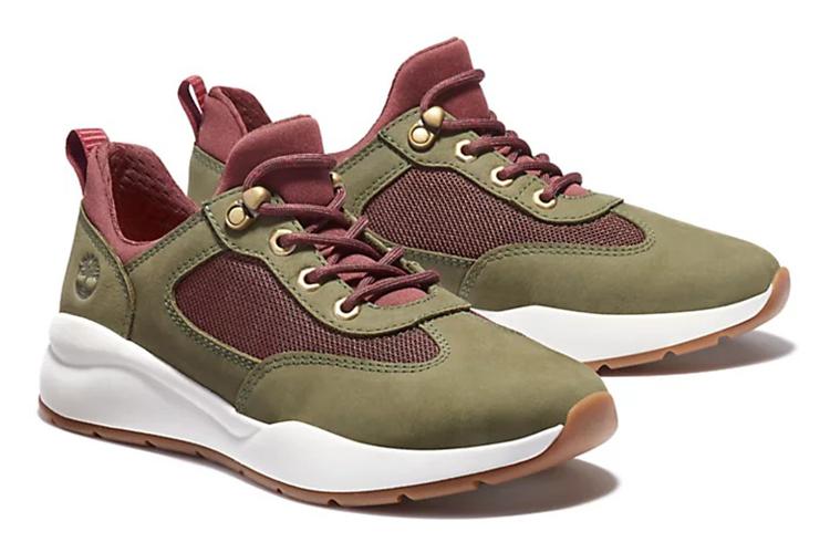 Кроссовки женские Timberland Boroughs Low Top оливковые, 36 EU