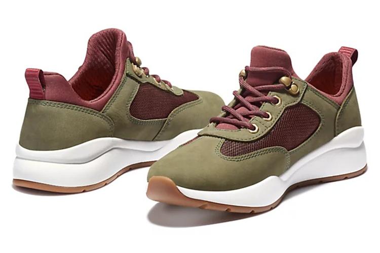 Кроссовки женские Timberland Boroughs Low Top оливковые, 36 EU