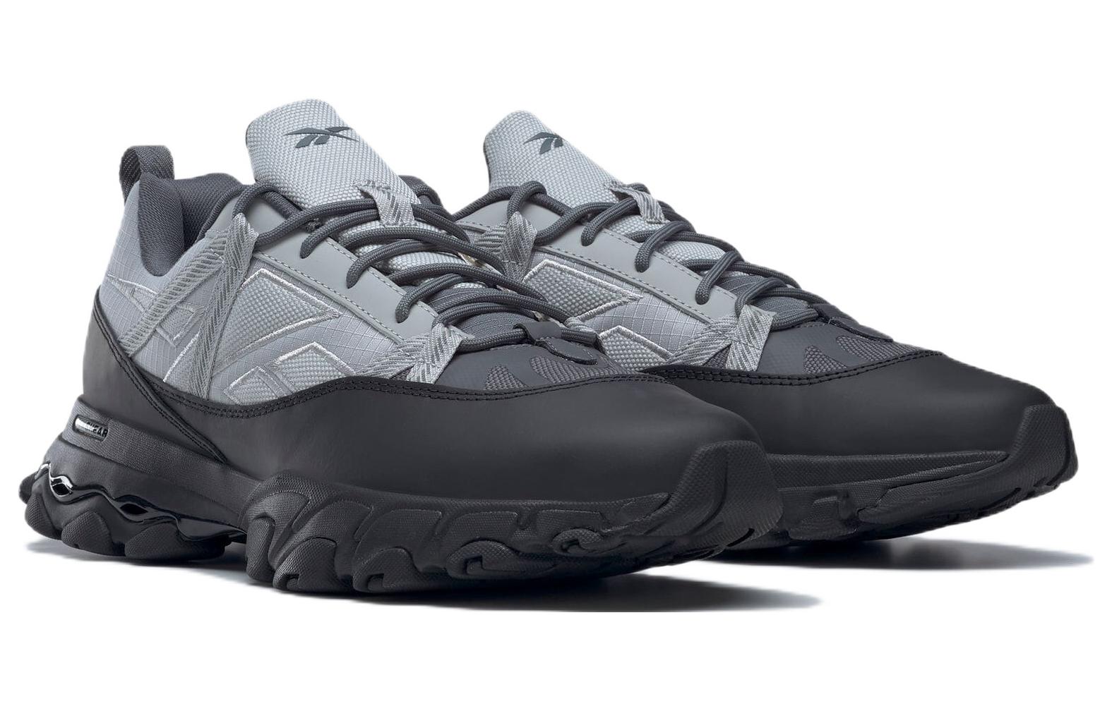 Кроссовки унисекс Reebok DMX Trail Pure серо-черные, 40.5 EU