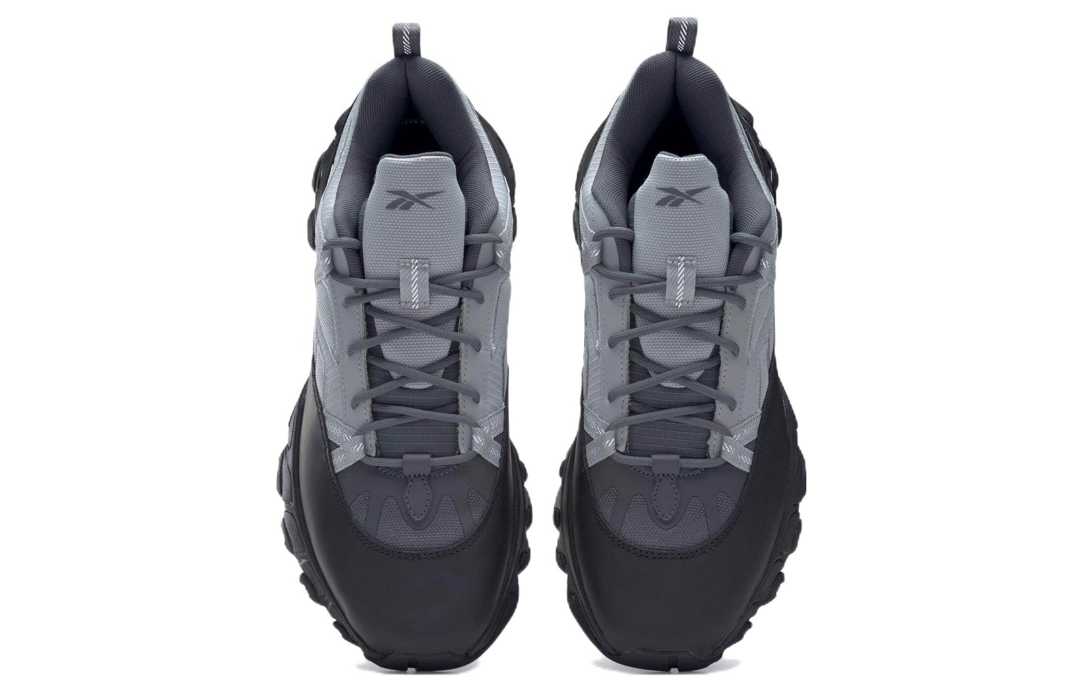 Кроссовки унисекс Reebok DMX Trail Pure серо-черные, 40.5 EU