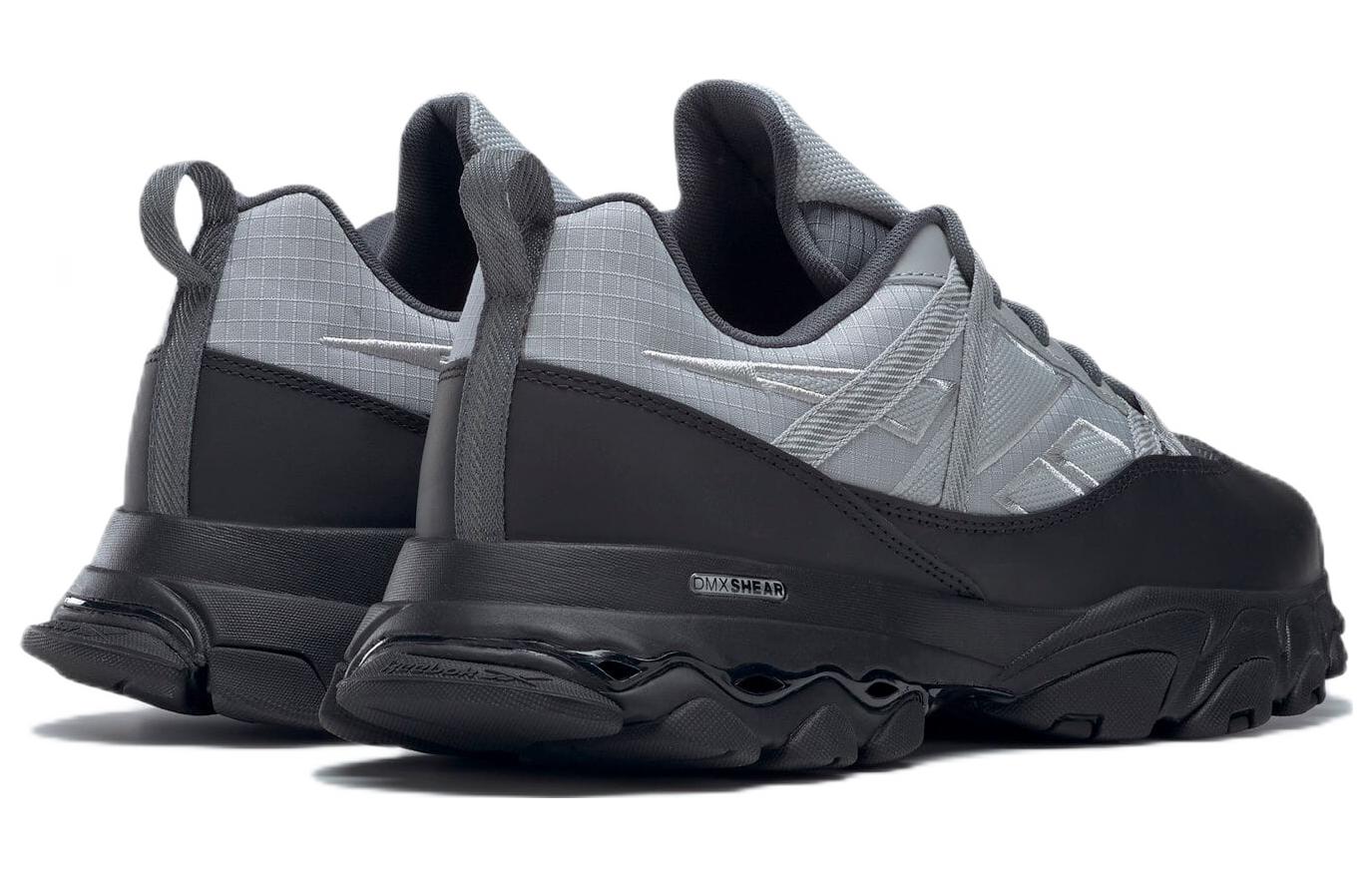Кроссовки унисекс Reebok DMX Trail Pure серо-черные, 40.5 EU