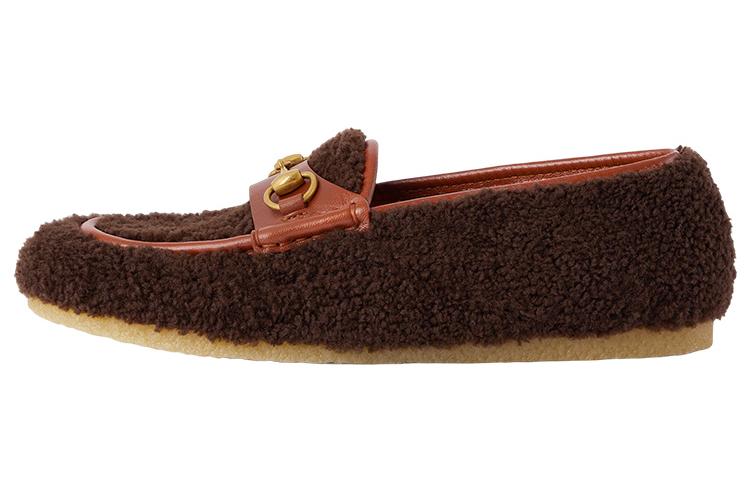 Лоферы мужские GUCCI Horsebit коричневые, 40.5 EU