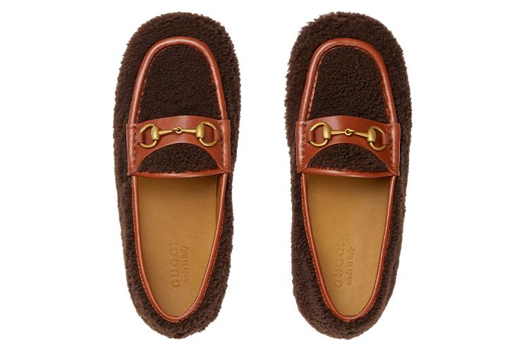 Лоферы мужские GUCCI Horsebit коричневые, 40.5 EU