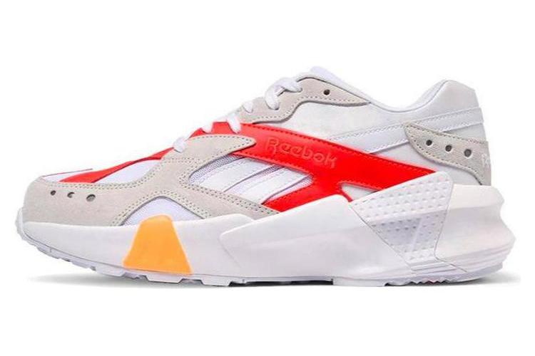 Кроссовки унисекс Reebok Aztrek Double 93 X Gigi Hadid белые, красные, 37.5 EU