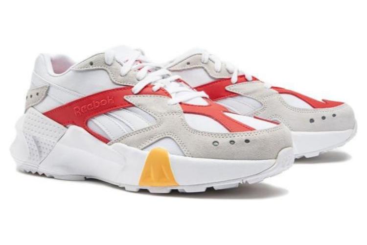 Кроссовки унисекс Reebok Aztrek Double 93 X Gigi Hadid белые, красные, 37.5 EU