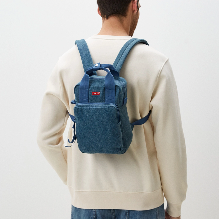 Рюкзак унисекс Levi's D7571-0003, denim blue