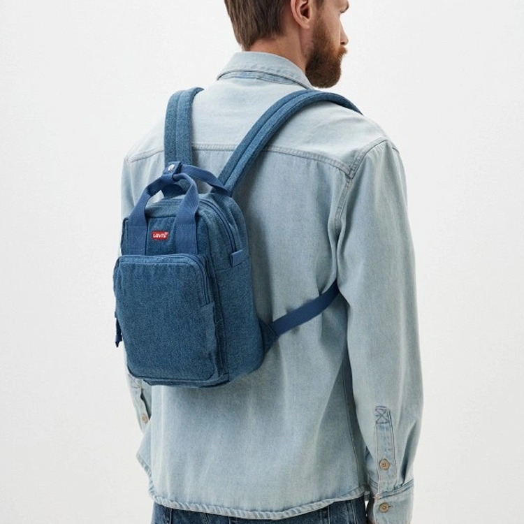 Рюкзак унисекс Levi's D7571-0003, denim blue