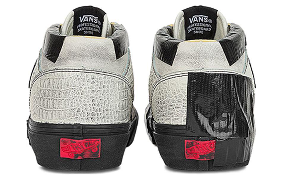 Кроссовки унисекс Vans Vault Half Cab Ef Lx белые, 41 EU