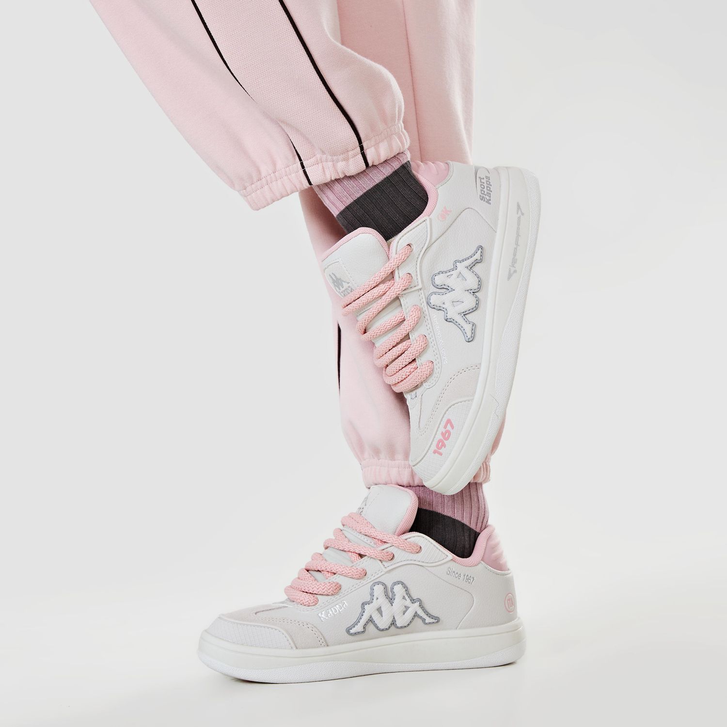 Кеды женские Kappa K0D85CC02F-133 розовые, 36 EU