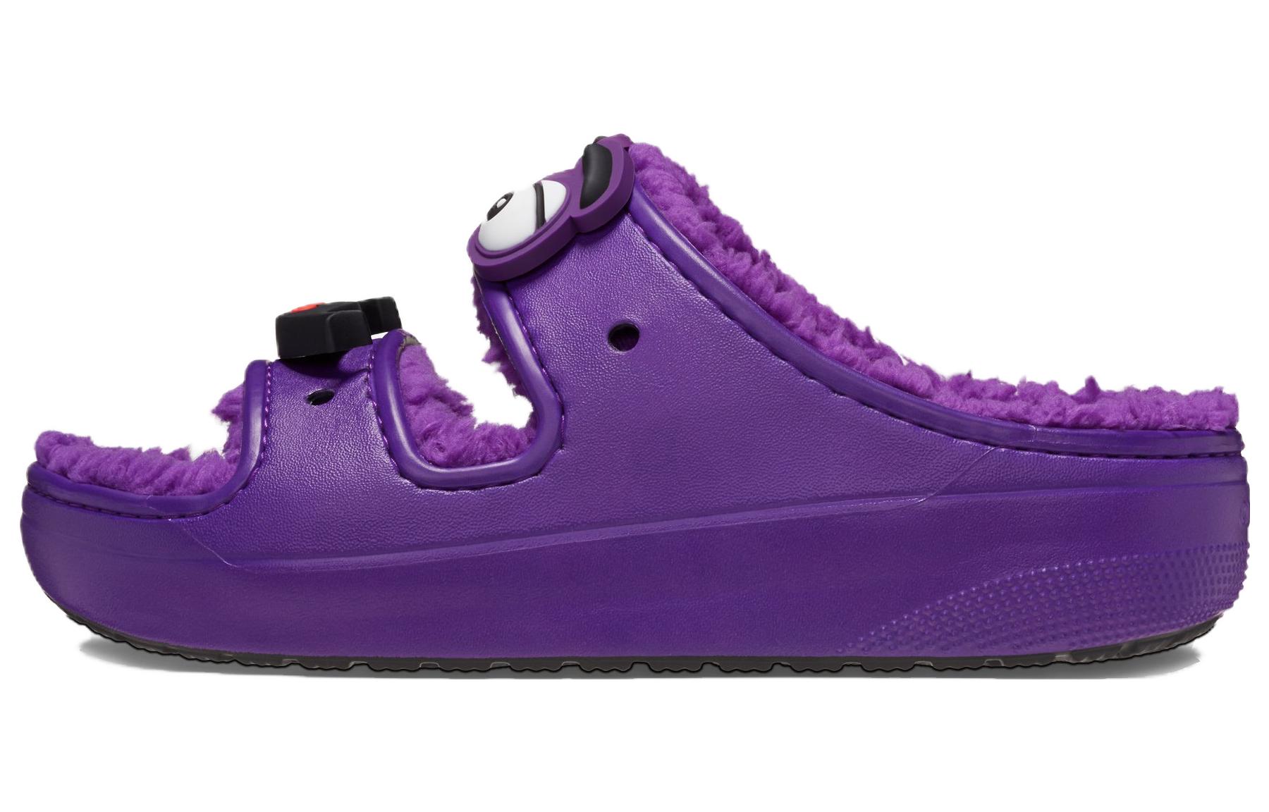 Шлепанцы унисекс Crocs Classic Cozzzy фиолетовые, 37-38 EU