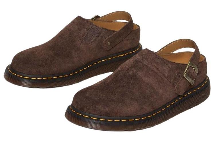 Мюли женские Dr. Martens Isham Desert Oasis Suede, коричневые, 36 EU