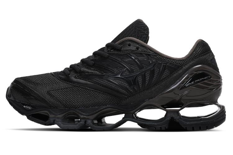 Кроссовки унисекс Mizuno Wave Prophecy LS черные, 40.5 EU