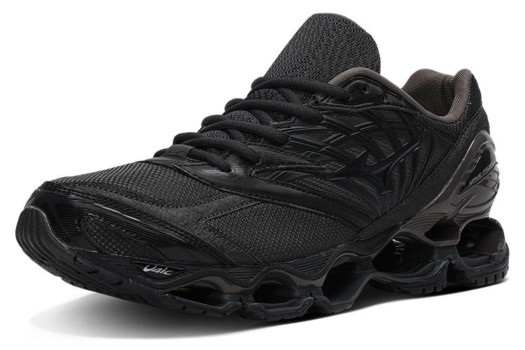 Кроссовки унисекс Mizuno Wave Prophecy LS черные, 40.5 EU