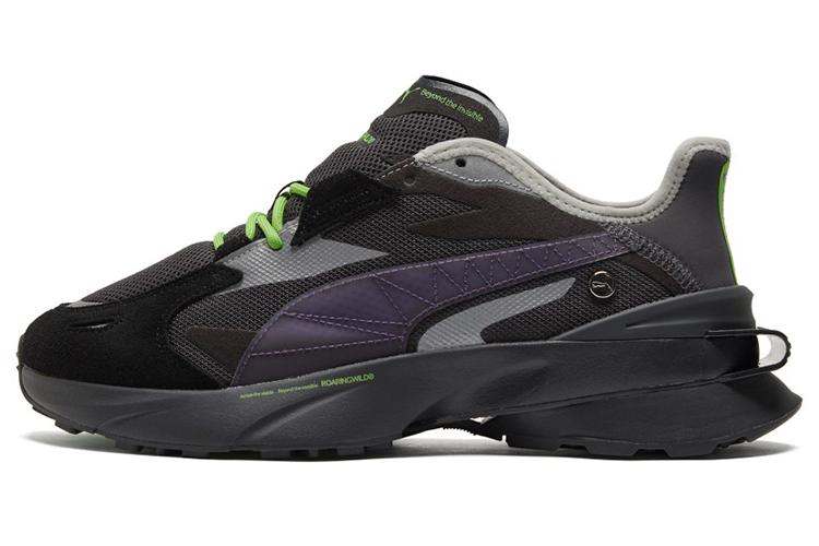 Кроссовки унисекс PUMA Pwrframe Op 1 черно-синие, 35.5 EU