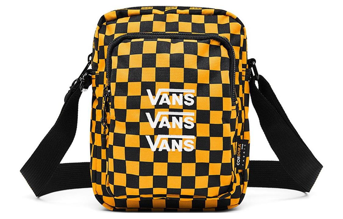 Сумка унисекс Vans VN0A3TXMSF1 черно-жёлтая