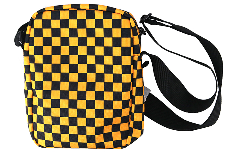 Сумка унисекс Vans VN0A3TXMSF1 черно-жёлтая