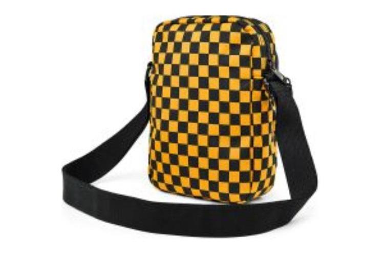 Сумка унисекс Vans VN0A3TXMSF1 черно-жёлтая