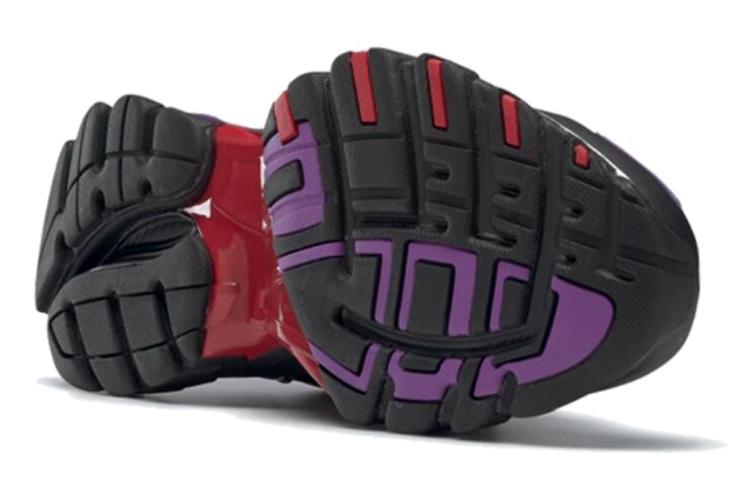 Кроссовки унисекс Reebok DMX Trail Shadow черно-алые, 41 EU