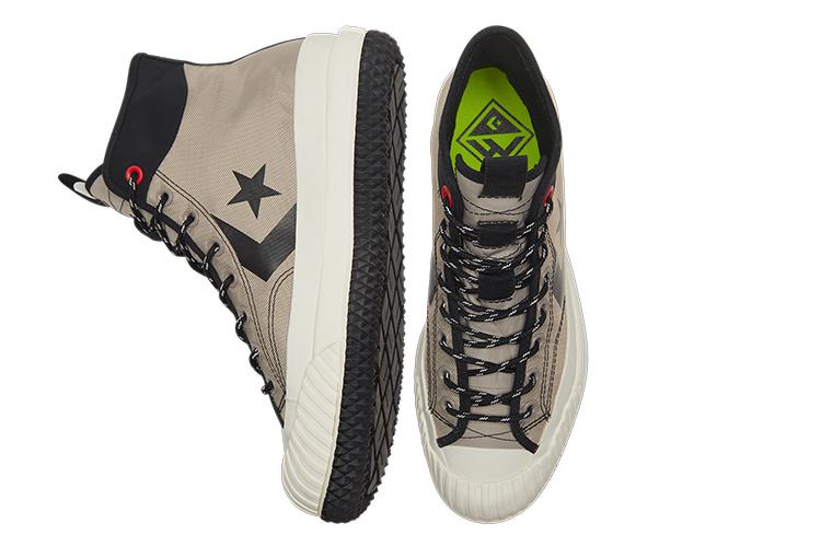 Кеды унисекс Converse Bosey Mc Gore Tex High malted black, 35 EU