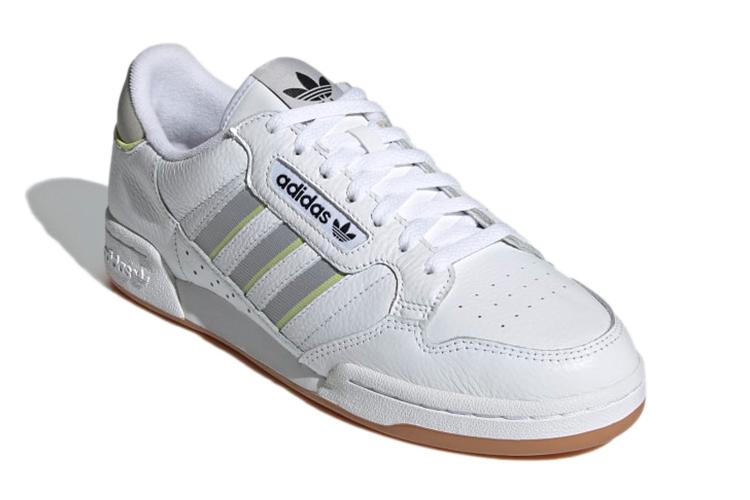 Кеды мужские Adidas Originals Continental 80 Stripes Silver Grey, 42 2/3 EU