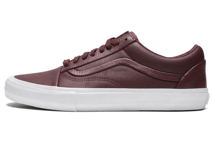 Кроссовки унисекс Vans Old Skool St Lx 'Stitch & Turn' бордовые, 39 EU