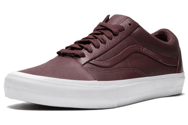 Кроссовки унисекс Vans Old Skool St Lx 'Stitch & Turn' бордовые, 39 EU