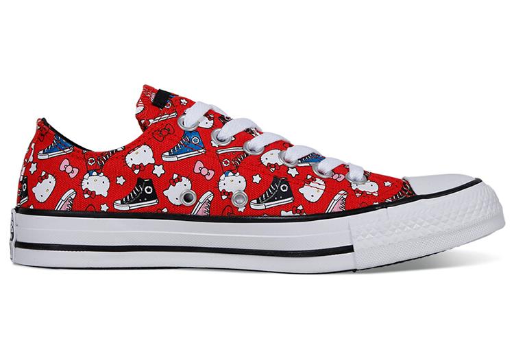 Кроссовки унисекс Converse Chuck Taylor All Star Low красные, 40 EU