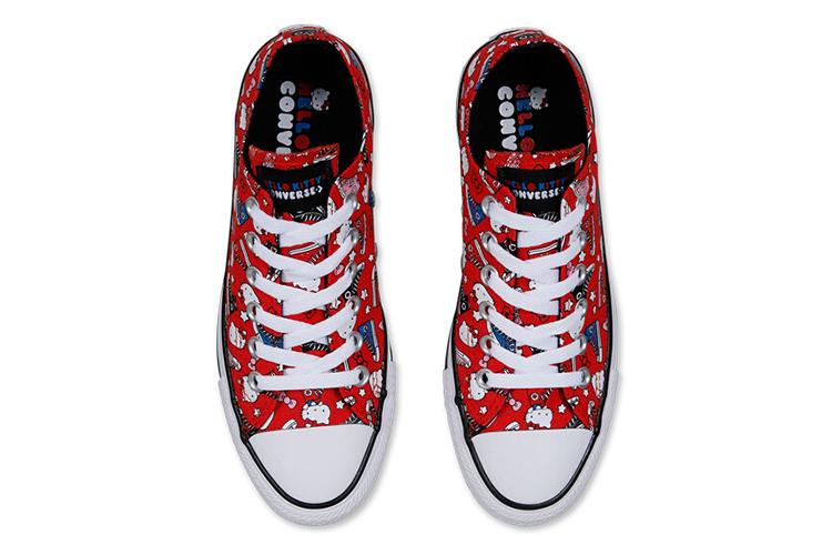 Кроссовки унисекс Converse Chuck Taylor All Star Low красные, 40 EU