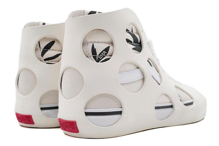 Кроссовки унисекс Vans Sk8 Hi Cage LX, marshmallow, 40 EU