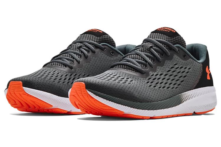 Кроссовки мужские Under Armour Charged Pursuit 2 SE серые, оранжевые, 44.5 EU