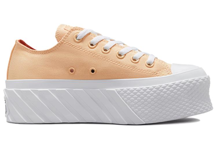 Кеды женские Converse Chuck Taylor All Star Platform оранжевые, 36.5 EU