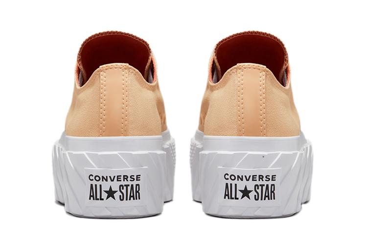 Кеды женские Converse Chuck Taylor All Star Platform оранжевые, 36.5 EU