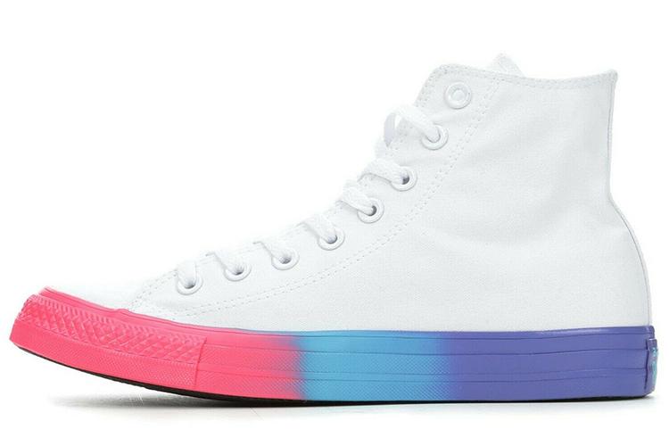 Кеды унисекс Converse Chuck Taylor All Star Hi Top белые/многоцветные