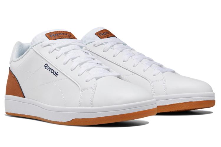 Кроссовки мужские Reebok Royal Complete Clean Low Top белые, коричневые, 44 EU