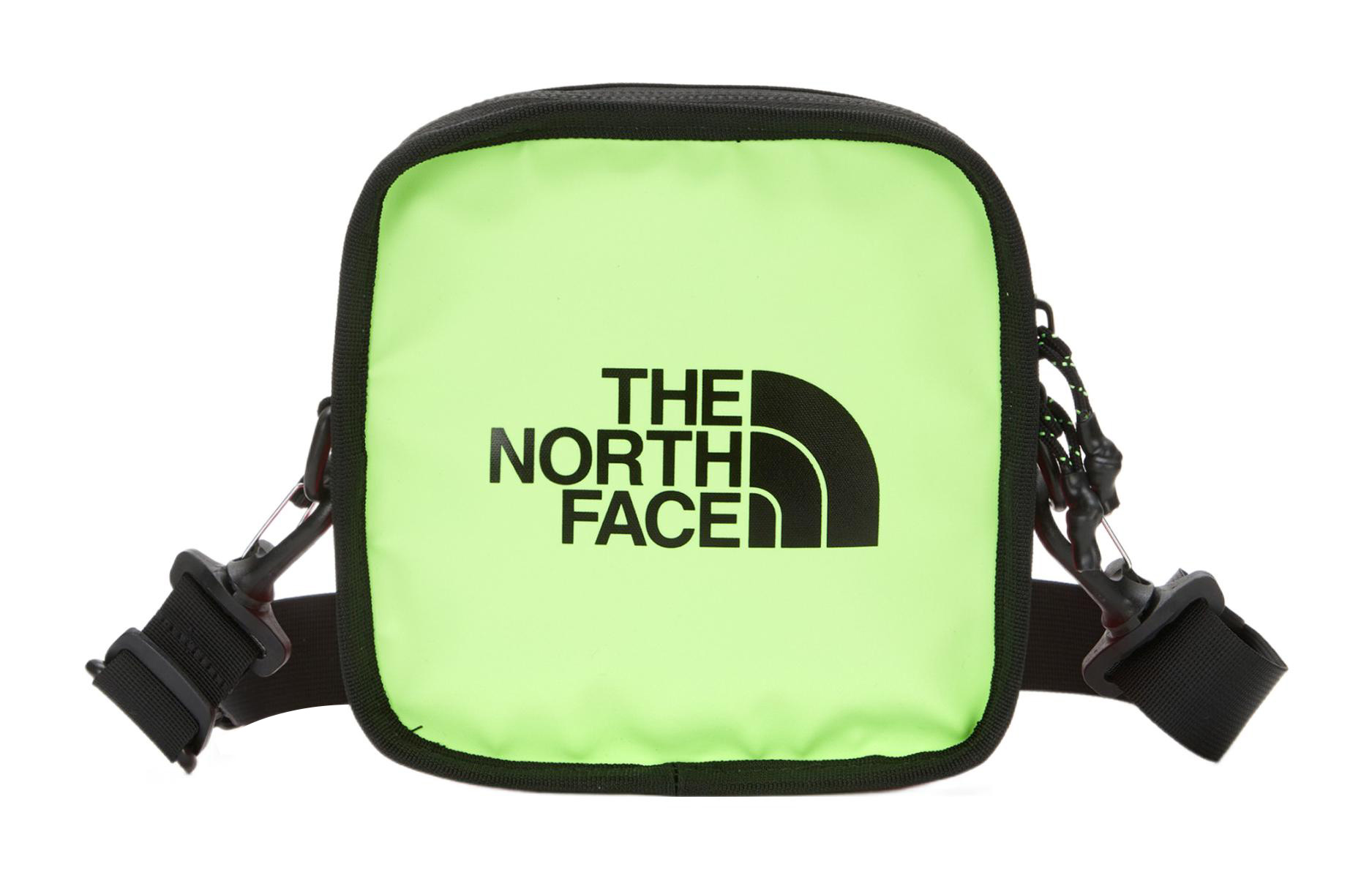 Сумка унисекс THE NORTH FACE 2.5L Small Square Bag кожаная ярко-зелёная