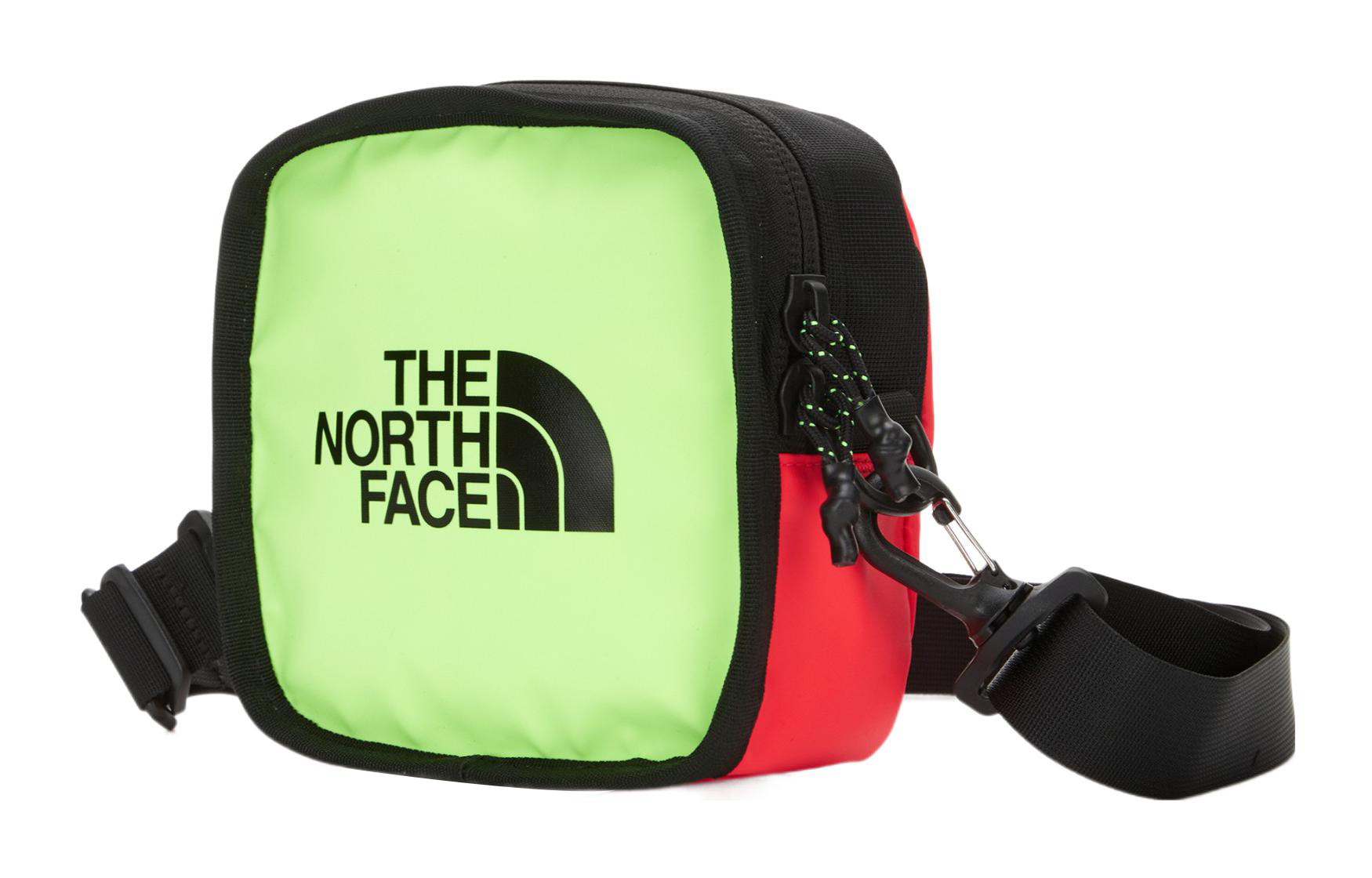 Сумка унисекс THE NORTH FACE 2.5L Small Square Bag кожаная ярко-зелёная