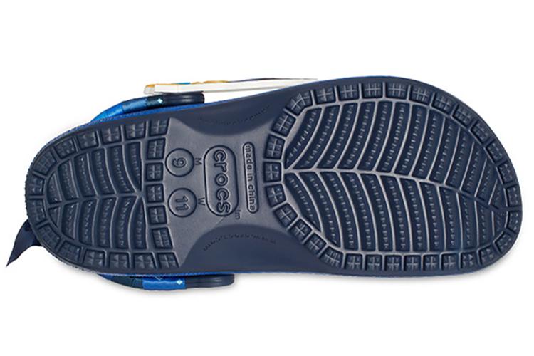 Шлепанцы унисекс HONOR OF KINGS x Crocs Classic Clog синий-золотой, 38-39 EU