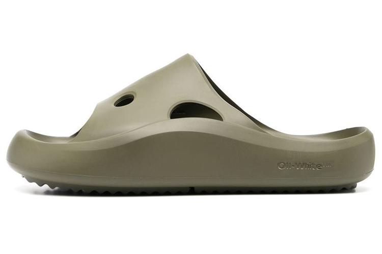 Шлепанцы мужские OFF-WHITE OMIC014S23MAT0015656, off white, 41 EU