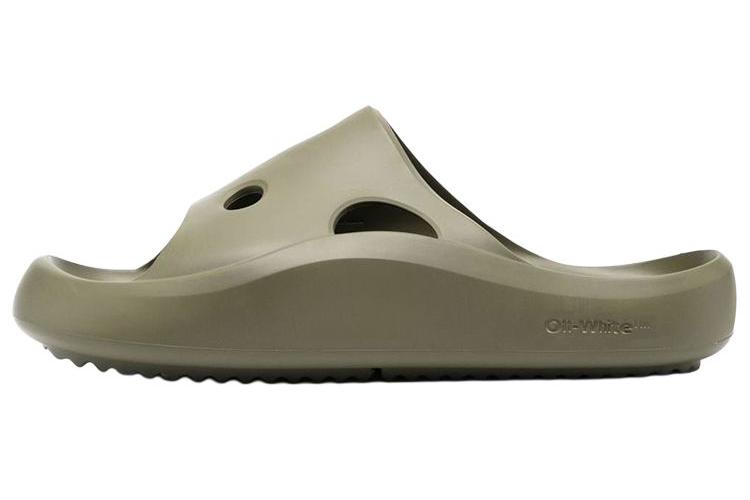 Шлепанцы мужские OFF-WHITE OMIC014S23MAT0015656, off white, 41 EU