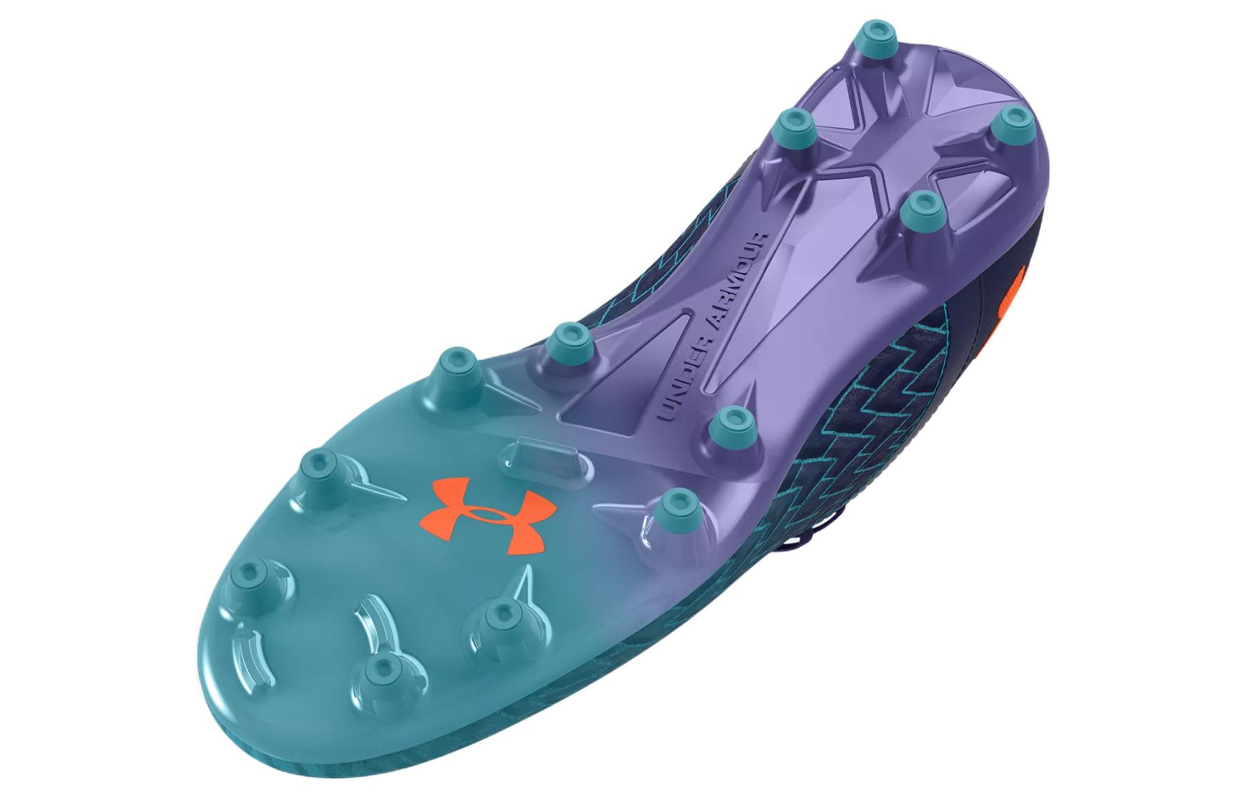 Футбольные бутсы мужские Under Armour Clone Magnetico Premier 2, sonar glacier blue, 41 EU